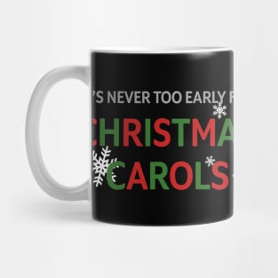 I Love Christmas Carols | Funny Christmas Carolling Design Mug